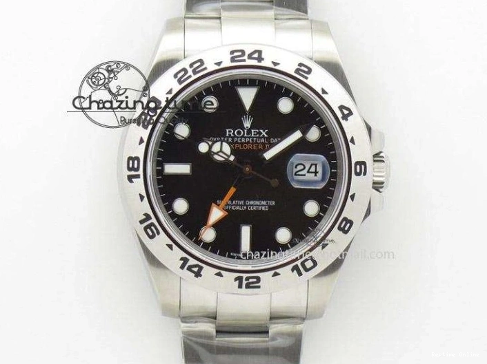 1221 Soft DayDate 40 SS QF 1:1 Best Edition Black Crystal Dial Diamonds Bezel on President Bracelet A2836 V5 (Gain Weight) 477